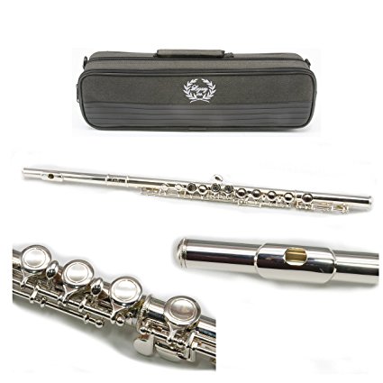 Legacy FL750 Intermediate Sterling Silver Plated Flute Outfit with 2 Year Warranty