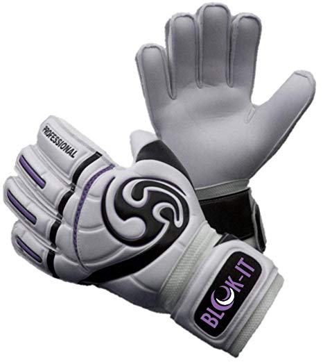 Blok-IT Goalkeeper Gloves Goalie Gloves - Make The Toughest Saves-Secure and Comfortable Fit - Extra Padding, Reduced Chance of Injury