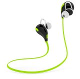 Blimark Bluetooth Wireless Sport Headphones Sweatproof Running Gym Exercise Earbuds Earphones Car Hands-free Calling Headsets with Microphone Stereo Sound for iPhone 6 plus 5 4S and Android Phone
