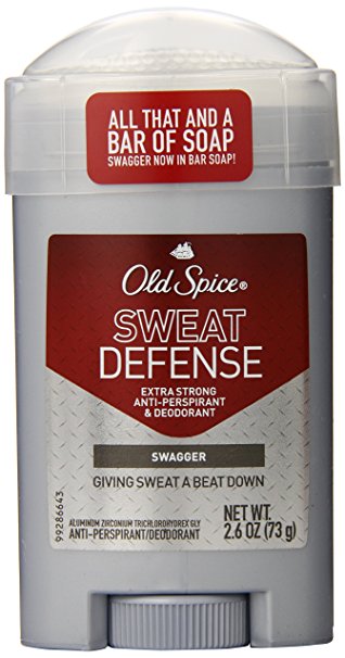 Old Spice Red Zone Collection Sweat Defense Extra Strong Swagger Scent Men's Anti-Perspirant & Deodorant 2.6 Oz (Pack of 6)