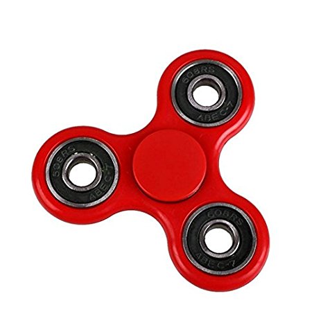 Tri-Spinner Fidget Toy Plastic EDC Hand Spinner For Autism and ADHD Rotation Time Long Anti Stress Toys