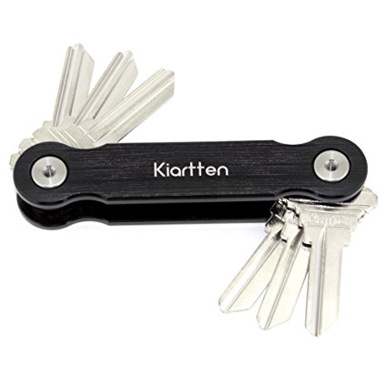 The Newest Version Key Holder from Kiartten - Best Design & Best Quality & Best Material - Key Organizer for 4-10 Keys - Avoid All the Defects of Other Similar Products - The Best choice for You.