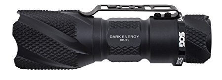 SOG Specialty Knives & Tools DE-01 DarkEnergy 214A Flashlight with 214-Lumens, Black Hard Anodized Finish