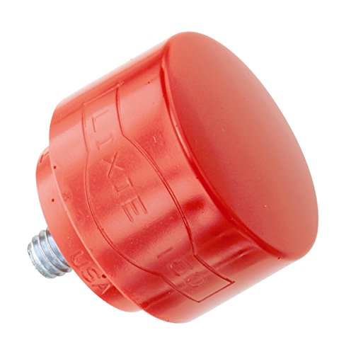 Lixie 1-1/2" Dia. Red Tough Hardness Replacement Urethane Face (P/N: 150T)