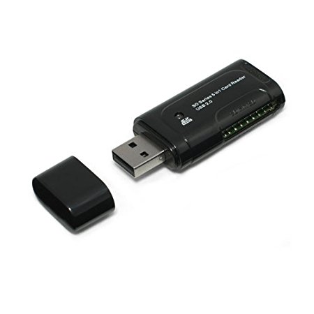 Gear Head SD Series USB 2.0 5-In-One Card Reader CR6800