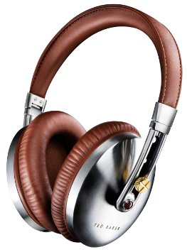 Ted Baker London Rockall High-Performance Folding Over-Ear Headphones - BrownSilver