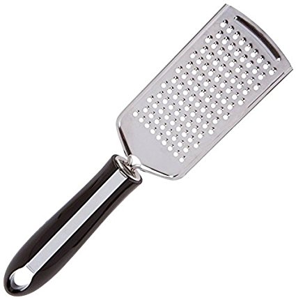 10-inch Paddle Grater - Strong, Sharp Metal Grater Is Attached to a Sturdy Plastic Handle - Easily Grate Cheese, Vegetables and Other Foods - Order Now From Brandobay Your Paddle Grater for Kitchen