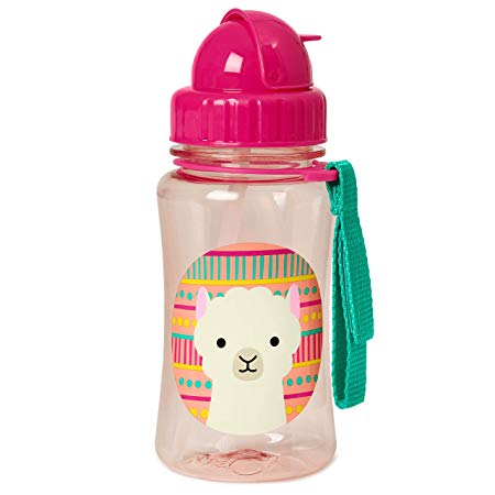 Skip Hop Straw Cup, Toddler Transition Sippy Cup, Llama