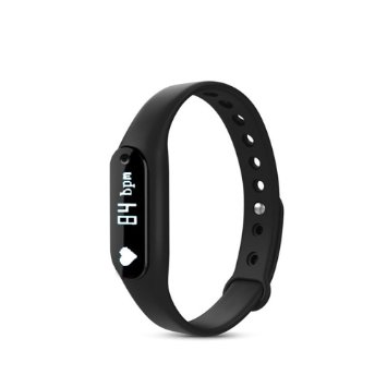 Beasyjoy Activity Fitness Tracker Sport Bracelet IP65 Water Resistant with OLED Touch Screen Smart Wristband with Heart Rate Monitor & Step Tracker