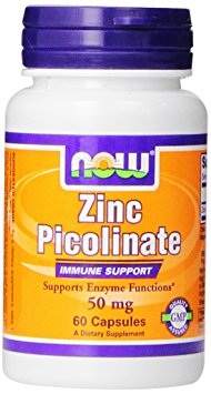 Zinc Picolinate by NOW - 60 capsules