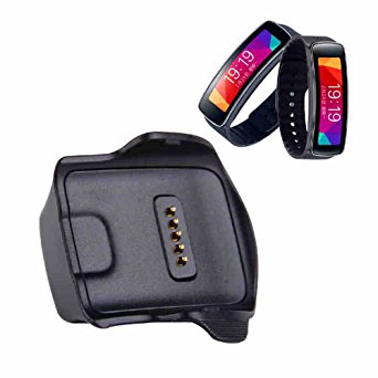 AWINNER Charger Cradle Charging Dock Desktop for Samsung Gear Fit R350 Smart Watch Black (Samsung Galaxy Gear R350)