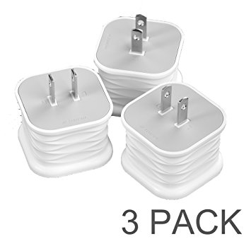 US to Japan Plug Adapter Kit, BESTEK US to Japan, China Travel Adapter Set - Type A Japan Power Adapter- 3 Packs