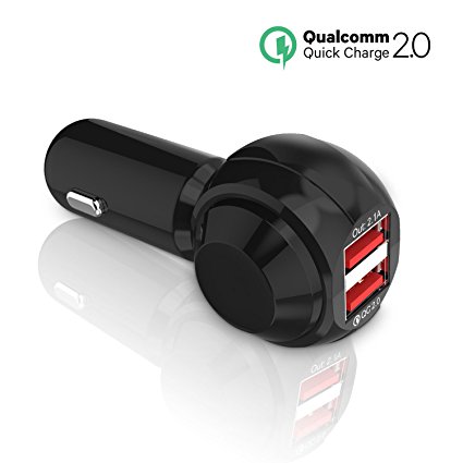 Jelly Comb 3221283 Quick Jelly Comb 2 Port USB Car Charger Adapter