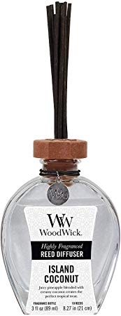 ISLAND COCONUT WoodWick 3 oz Reed Diffuser