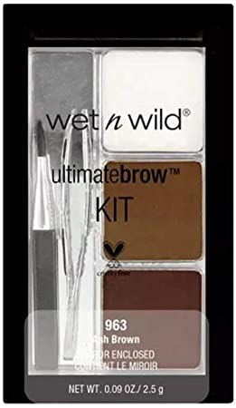 Wet n Wild 963 Ultimate brow kit, 0.09 Ounce, Ash Brown