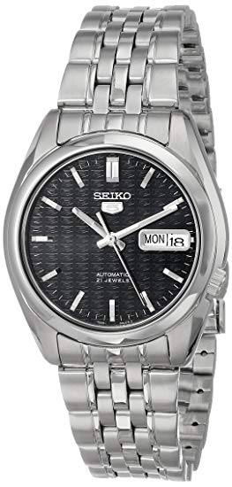 Seiko Men's SNK357 Automatic Stainless Steel Dress Watch