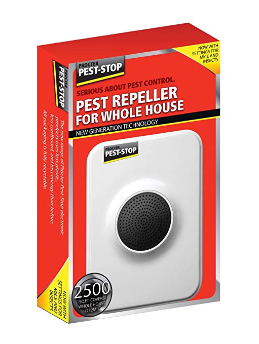Procter Pest-Stop Ultrasonic and Electromagnetic Pest Repeller for Whole House