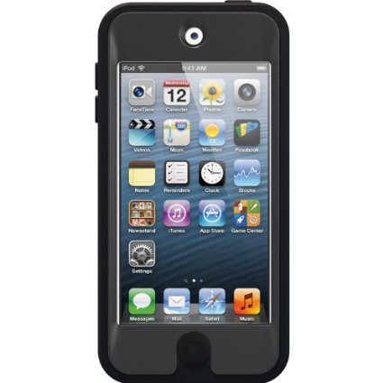 OtterBox 77-25108 Defender Series Case for Apple iPod Touch 5th Generation Retail Packaging - Black