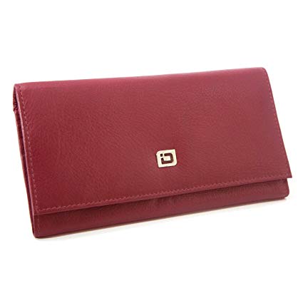 RFID Wallet Ladies Clutch - RFID Protective Ladies Wallet - RFID Secure Wallets Stop Electronic Pickpocketing