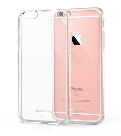 iPhone 6s Case, ImpactStrong [SOFT-CASE] Crystal Clear TPU [Capsule] Case for Apple iPhone 6 / 6S - Ultra HD Clear
