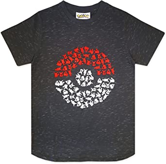 Pokemon Pika Pokeball Boy's T-Shirt