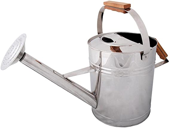 Esschert Design USA GT50 Stainless Steel Watering Can