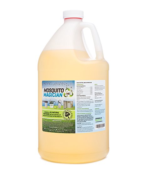 Mosquito Magician Natural Mosquito and Insect Repellent Concentrate 1 Gallon