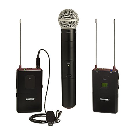 Shure FP125/83SM58 Combo Wireless System, J3