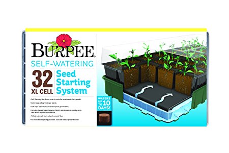 Burpee 32 Cell Xl Ultimate Self-Watering Seed Starting Kit