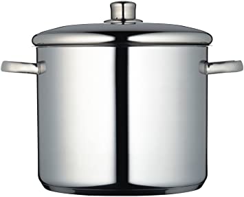 Masterclass Induction-safe Stainless Steel Stock Pot With Lid, 11 Litre