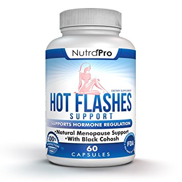 Hot Flashes Menopause Relief and Hormonal Balance – Natural Hormone Balance for Mood Swing,Vaginal Dryness,Decreased Libido and Hot Flash Relief-GMP Certified Facility-With Black Cohose-60 Capsules