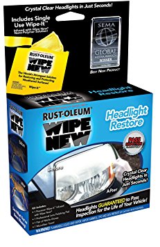 Rust-Oleum HDLCAL Wipe New Headlight Restore, 0.34 fl. oz.