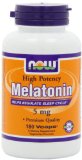 NOW Foods Melatonin 5 mg Vcaps 180 Count