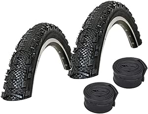 KENDA Set: 2 x Kwick K879 ATB/MTB Bicycle Tyres 50-559 / 26 x 1.95   2 Inner Tubes