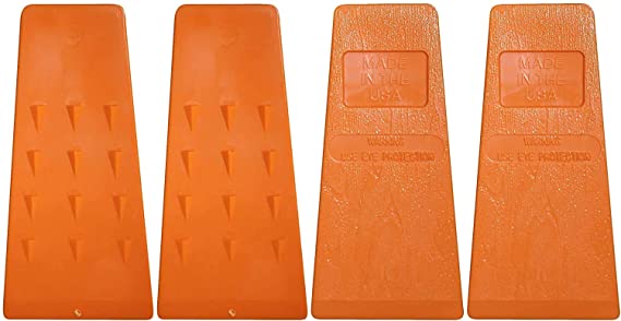 Cold Creek Loggers 5.5 Inch Felling Wedge Chain Saw Logging Supplies Set of 4