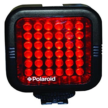 Polaroid Studio Series Rechargeable IR Night Light 36 LED Light Bar For Camcorders, Digital Cameras & SLR's