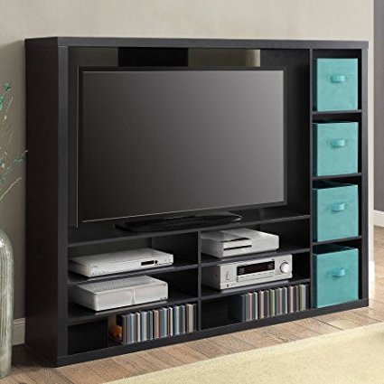 Mainstays Entertainment Center for TVs up to 55" (storage cubes are not included)