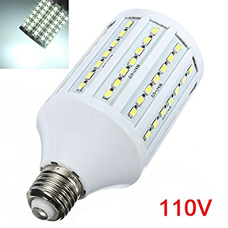 Sonline E27 30W 5630 SMD LED Energy Saving Corn Light Bulb White Lamp 110V New