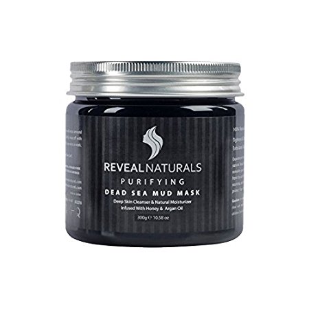 Reveal Naturals Dead Sea Mud Mask - Infused with Honey and Argan Oil