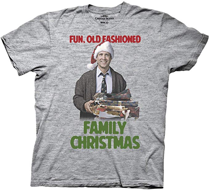 National Lampoons Christmas Vacation Old Fashioned Adult T-Shirt