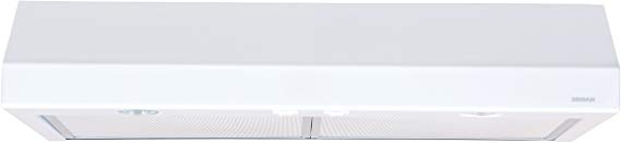 Broan 250 Cfm, 30-Inch Undercabinet Range Hood in White