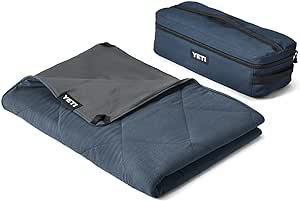 YETI Lowlands Blanket, Multi-Use Blanket with Travel Bag, Navy