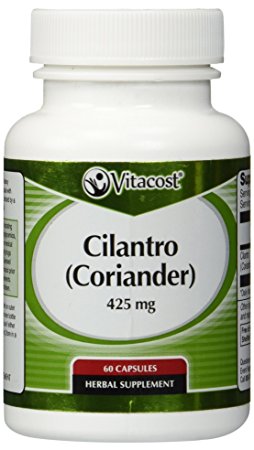 Vitacost Cilantro (Coriander) -- 425 mg - 60 Capsules