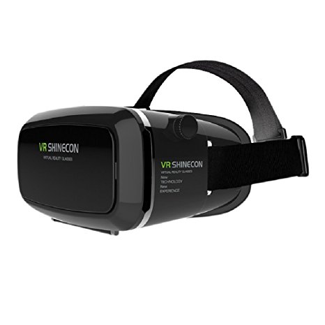 Virtual Reality Headset,3D VR Glasses,Virtual Reality Box,VR Headset for 3D Movies Video Games, Compatible with iPhone 6 / 6s /7/5s/5 Samsung S7/S6 and Other 4.0''-6.0'' Smartphones