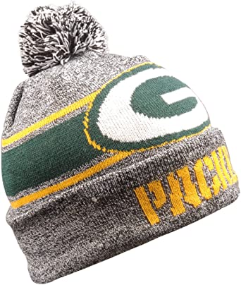 FOCO NFL Gray Stripe Beanie