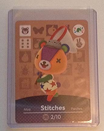 Nintendo Animal Crossing amiibo Festival Card Stitches