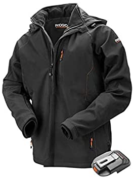 Ridgid Men039;s 18-Volt Lithium-Ion Cordless Heated Jacket (2X-Large)