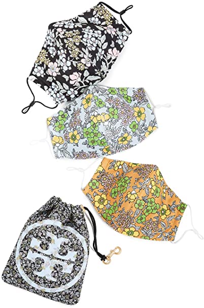 Tory Burch Women's Travel Face Covering Set