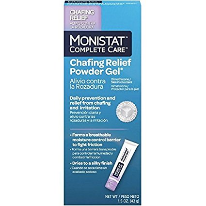 Monistat Complete Care Chafing Relief Powder Gel, 1.5 Oz (Pack of 2)