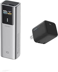 10 Power Bank 10,000mAh 100W 30W GaN Mini Charger